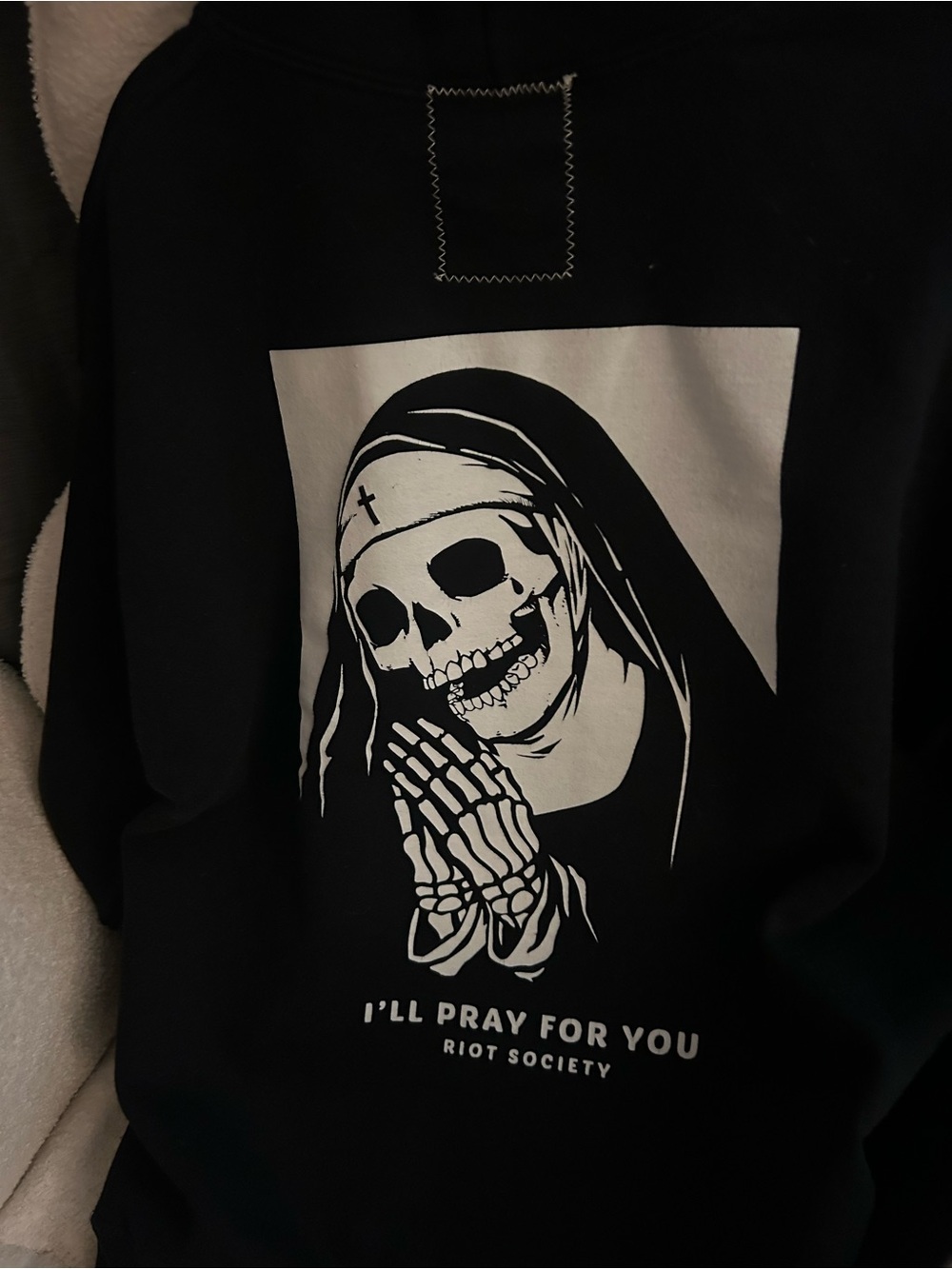 Riot Society - "I'll Pray For You" hoodie - Picture 3 of 3